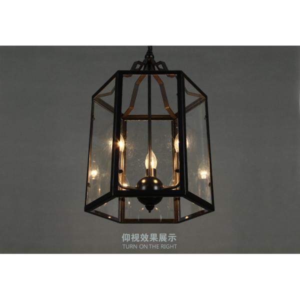 Vintage Led Candle Chandelier Black Candlesticks Bird Cages Living Rroom Loft Black Chandelier(WH-CI-125)