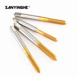 M1/M2/M3 Stainless Steel Special Chip-Free Extruding Titanium-Plated Tap For
