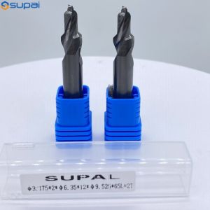 Customized Cutting Tools TiAIN Coating Carbide End Mill With Varying Cutting