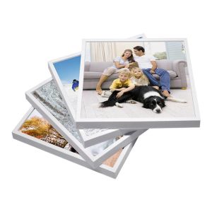 ODM 8x12'' 8x8'' Peel And Stick Photo Frames White Black For Wall