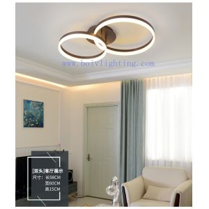 China LED Lights Lamp Circle Rings Simple Style Romantic Ceiling Lighting For Wedding Hall Decoration on sale