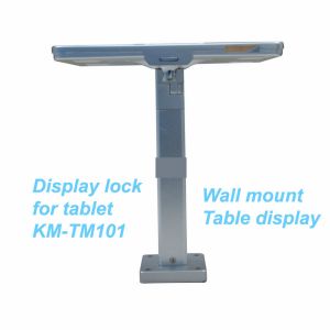 COMER table mounting bracket anti-theft locking display mount for tablet ipad in