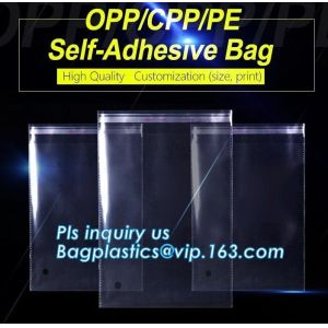CPP/PET Plastic Cellophane Packaging Bags for Clothes,Biodegradable OPP CPP