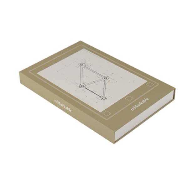 Industrial Book Shape Magnetic Closure Rigid Cardboard Packaging with Custom Logo Print