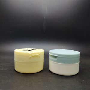 80g 100g 120g Flip Top Lid Cosmetic Jars Made Of PP Material For Skincare