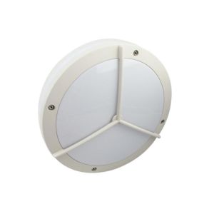 External Bulkhead Lights White Housing Color With Aluminum + PC Material PF>0.9