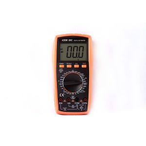 Manual Range Digital Multimeter 1999 Counts large LCD Display With True RMS 1000V/20A AC DC With Temperature Frequency