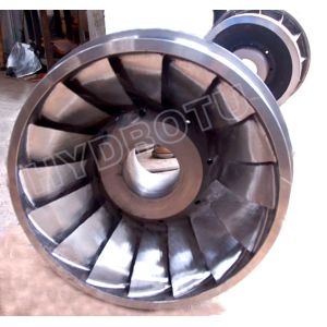 Horizontal Shaft Francis Turbine Runner with 0Cr13Ni4Mo stainless steel material