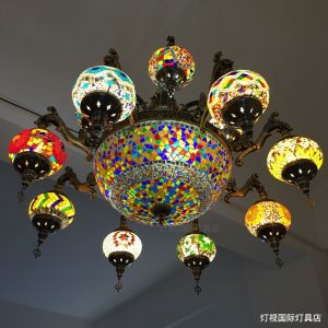 Mediterranean Style Decoration Handmade Turkish Pendant Light(WH-DC-23)