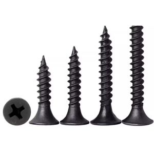 M8 M16 Carbon steel Flat head Philip sclotted tapping metal screws Class 4.8