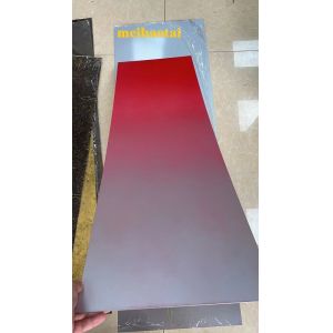 Gradient Color 2.0mm Stainless Steel Sheet Decoration Lobby Wall Ceiling