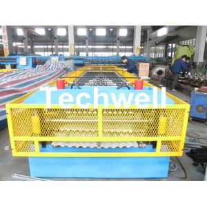 Steel Silo Wall Sheet Corrugated Roll Forming Machine for Silo Side Panel
