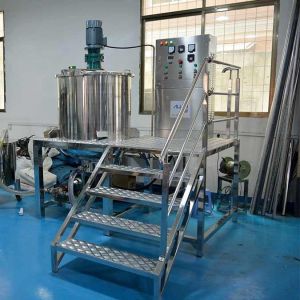 6000L Hand Sanitizer Mixer Machine Bottom Homogenizer With Frequency Inverter