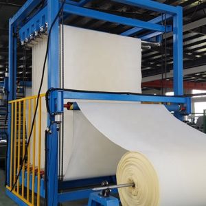 Flame Laminating Machine With Accumulator 8700 Speed Production