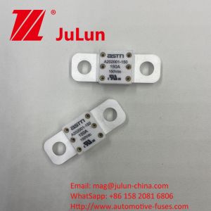 ASTM A202001 100A 150VDC Ceramic Automobile Fuses for Short Circuit Protection