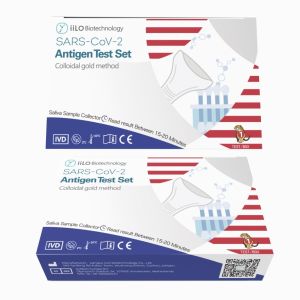 China 15-20 Minutes Fast reaction rapid SARS-CoV-2 Antigen Self Test Set Saliva Sample Collector Malaysia 1 test/box on sale