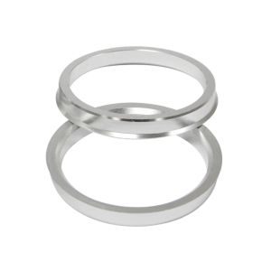 Durable 57.1 To 73.1 Aluminum Hub Rings High Precision With CNC Machined