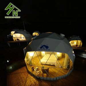 48m Diameter 4 Person Hotel Geo Dome Tent Multi - Functional