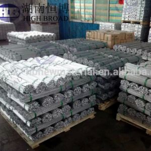 AlZn20% Alloy Ingot Aluminum Zinc Master Alloy with Zn 20% Content 6-8kgs Weight