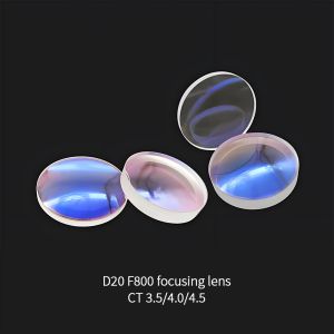Fused Silica D20 F800 CT4.0 Laser Welding Focusing Lens for CQWY Qilin WSX