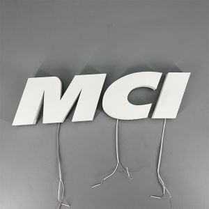 2022 Oem Outlet Acrylic Front And Back Side Led Luminous Characters