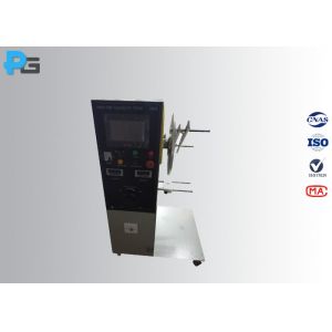 60 Rpm Electrical Safety Test Equipment , Power Cord Flexing Test Apparatus