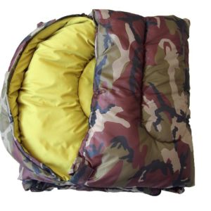 Woodland US Military 4-PC Weather Resistant Modular Sleep System with Waterproof
