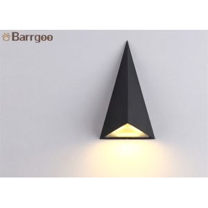9W Triangle Waterproof LED Wall Mounted Light For Interior Exterior Usage