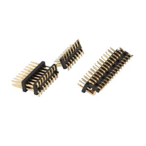 2.54mm Pitch PCB Connector SMT Pin Header Dual Row Male 1A-10A