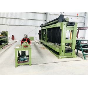 Hexagonal Wire Mesh Machine 4300mm Working Width With Touch Screen PLC Control