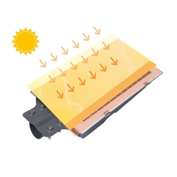 40w 50w 60w All In One Led Solar Street Light Waterproof Ip65 Integrated