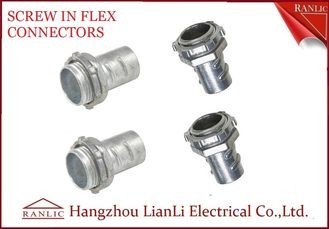 3/4 inch 1 inch Flexible Conduit Fittings Outlet Box Screw Connector with