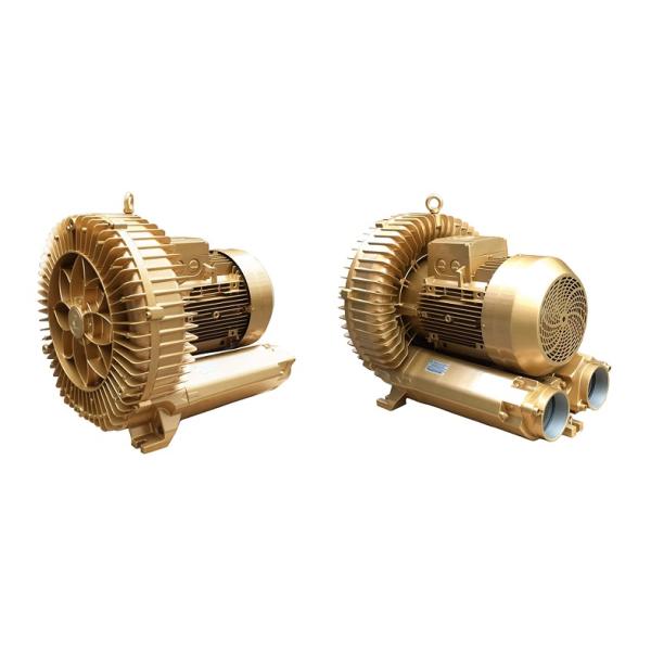 8.5kW Golden Color Side Channel Air Blower High Temperature Resistance
