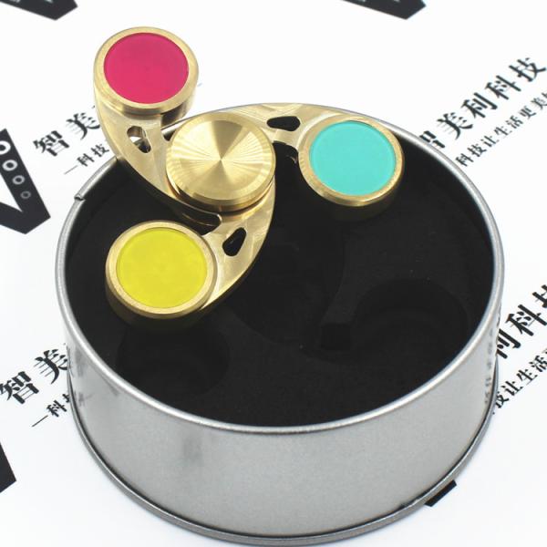 Quality Micgeek new items brass rebuildable  hand spinner Cyclone can spins for 5minutes wholesale