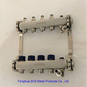 Buy cheap 4 Loop water SS manifold for central underfloor heating system , Under floor from wholesalers
