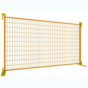 6ftx10ft Galvanized Temporary Fence 3mm Construction Site Fencing