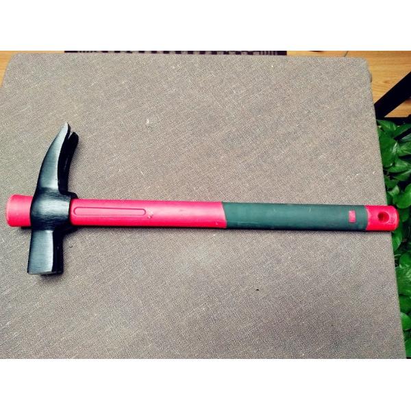 700g Italy Type Claw Hammer(XK0192)with powder coated surface and rubber handle