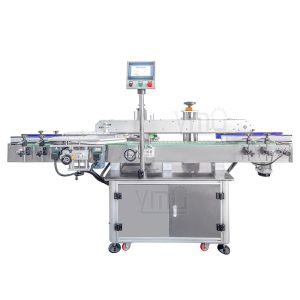 Laundry Detergent PET Plastic Bucket Automatic Single Side Labelling Machine