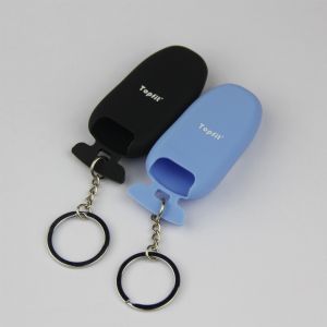 Cheap Topfit Silicone Car Key Case for the Tesla Model S P85d（black, Blue, 2 of Set) for sale