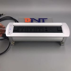 Customized conference usb charger built-in table power socket