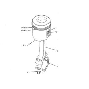 Cheap 2W8416 Ring Engine 2W-8416 Ring 2W8045 Ring A Std. 9L9083 9L91309 Cylinder Liner 2W-8045 for sale