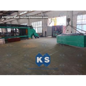 Zinc And Pvc Coated Fully Automatic Hexagonal Wire Netting Machine / Gabion Mesh