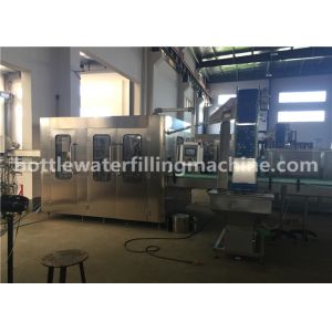 Rotary Drinking Water Big Automatic Bottle Filling Machine , Bottled Water
