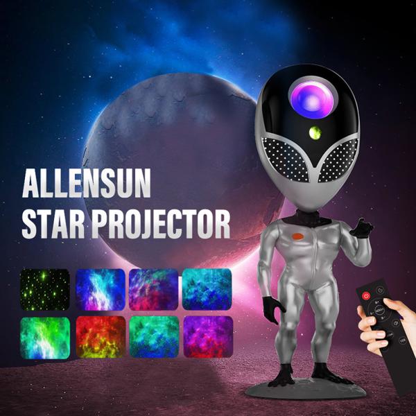Quality USB Alien Shape Smart Sky Galaxy Star Projector With Remote Control wholesale