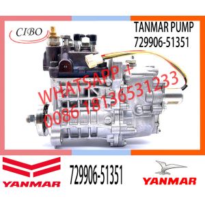 Neutral Diesel Engine For YANMAR X5 Fuel Injection Pump 729906-51351