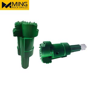 OD 133mm MRE Dual Rotors Overburden Casing Drilling Bit CIR110 Shank With Casing