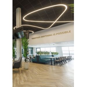 YD-2425 35x35mm Bendable LED Profile Can Bend By Hand