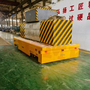 Large Table 12 Tons Omni-directional Move Paper Coil Transfer Trolley