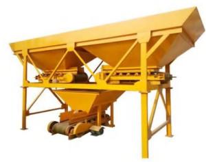 China PLD Series Concrete Batching Equipment Silo Batching Plant With JS Mixer on sale