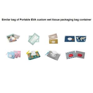 Aluminum Foil Wet Tissue Bag Wet Tissue Plastic Packaging bags, wet tissue